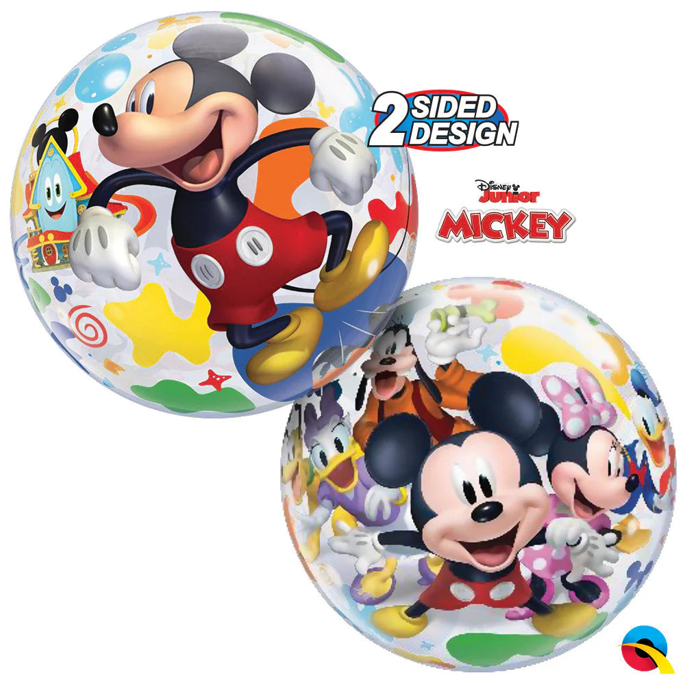 Qualatex 22" Mickey Mouse Fun Bubble Balloon
